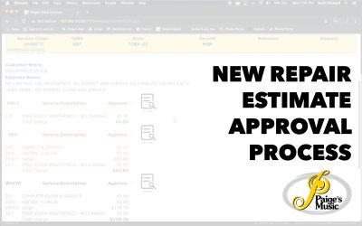 New Online Repair Estimate Approval Process